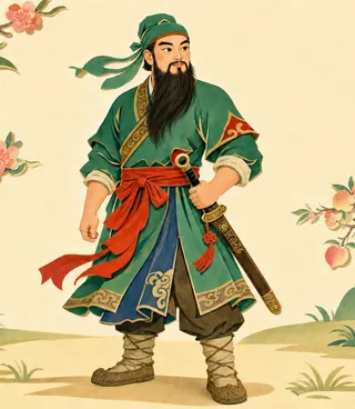 关羽画像
